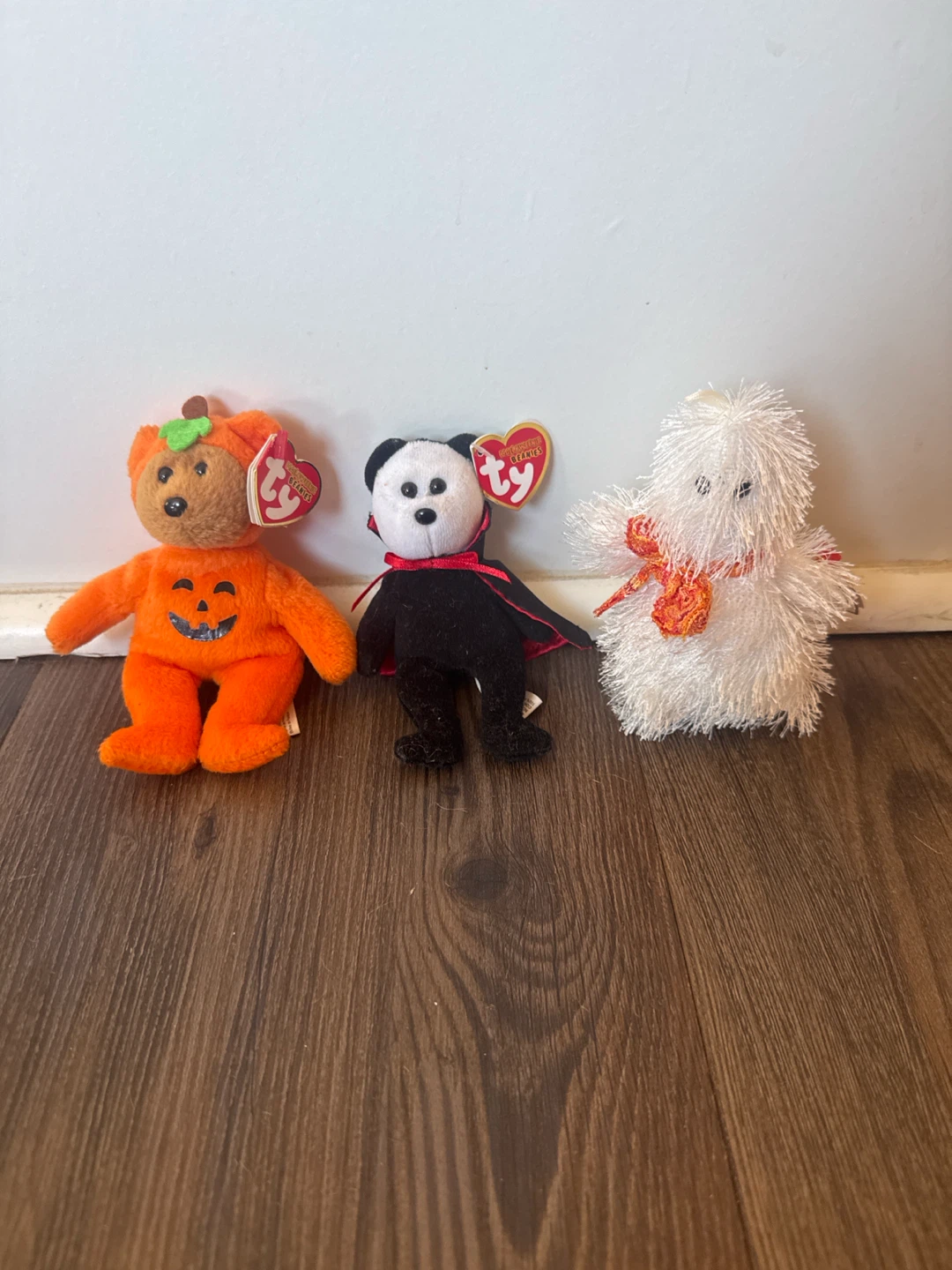 Ty Mini Halloweenie Beanies Set PRICE IS FOR EACH OR ALL $5.00