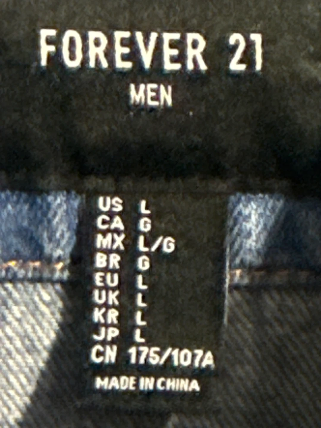 Forever 21 Men's Denim Jacket - photo 3