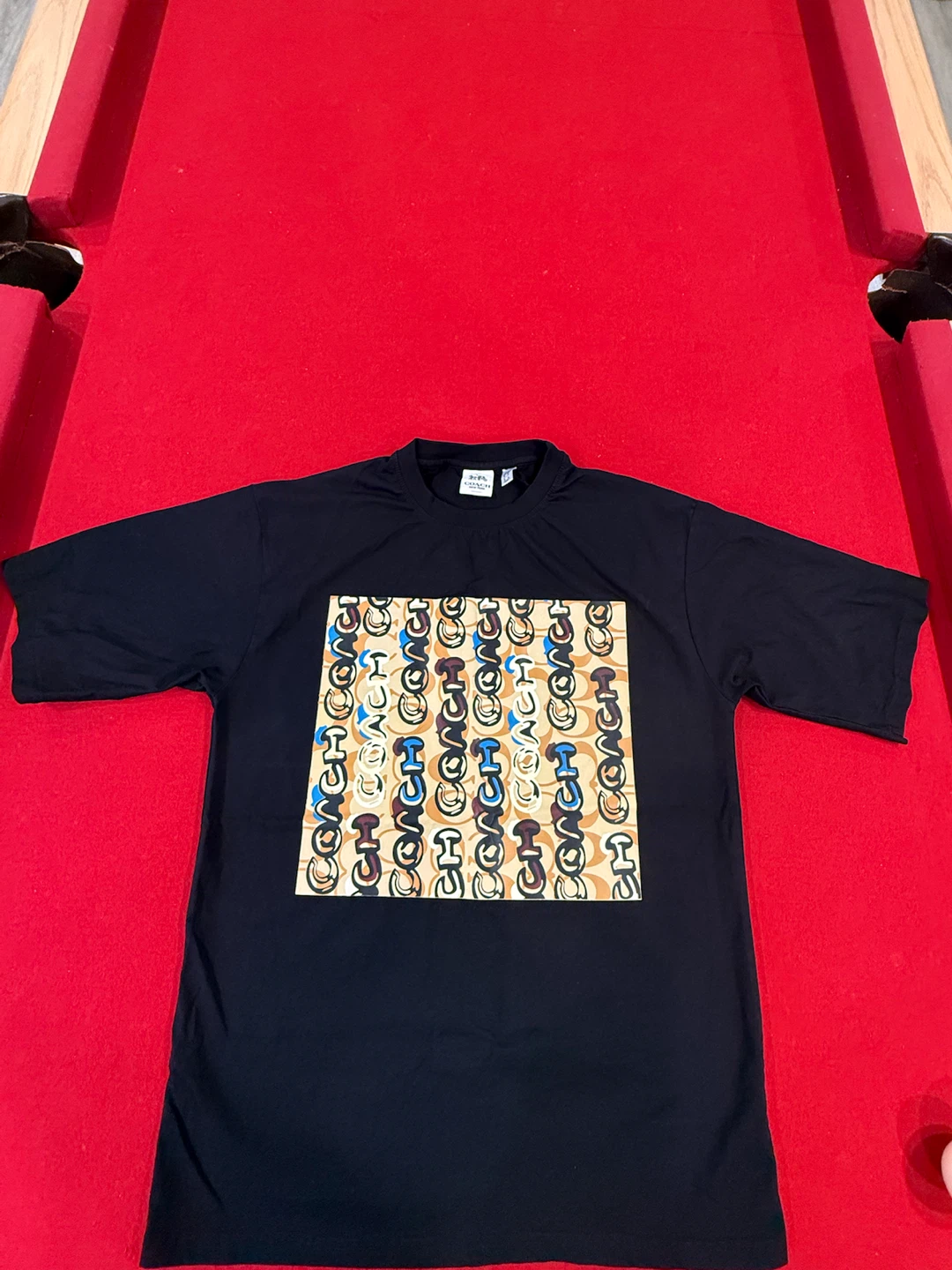 Coach Graphic Print T-Shirt - Black, Medium