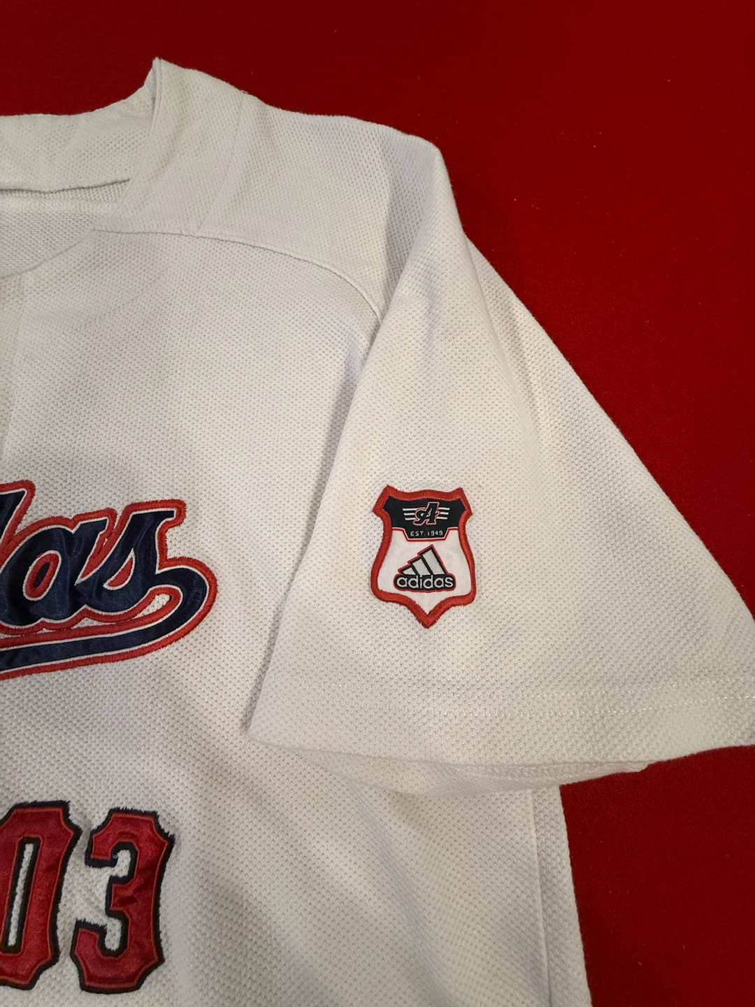 Adidas White Baseball Jersey 03 - photo 2