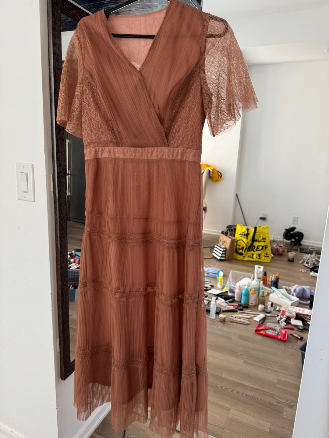 Medieval Renaissance lace dress - photo 3