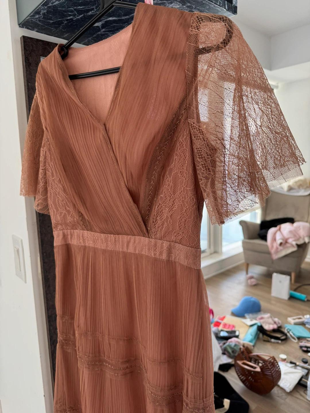 Medieval Renaissance lace dress - photo 4