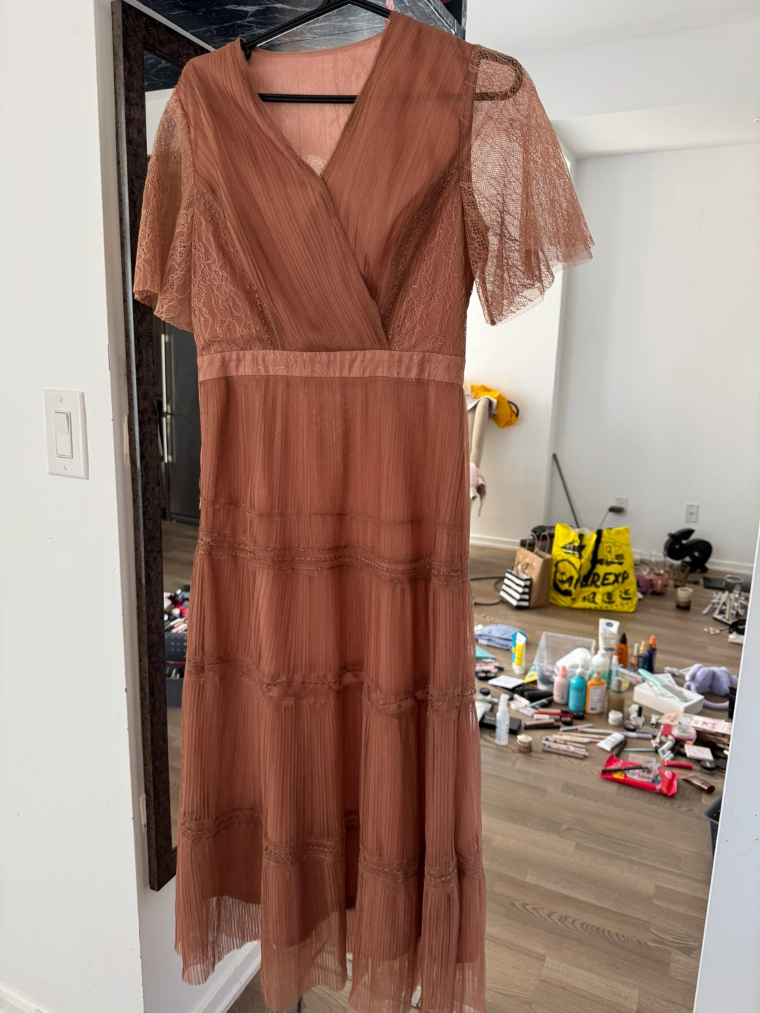Medieval Renaissance lace dress - photo 5