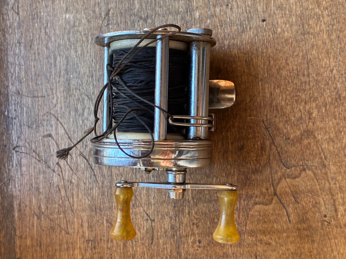 Vintage fishing reel Shakespeare 1920 Wondereel GE INGLIS - photo 2