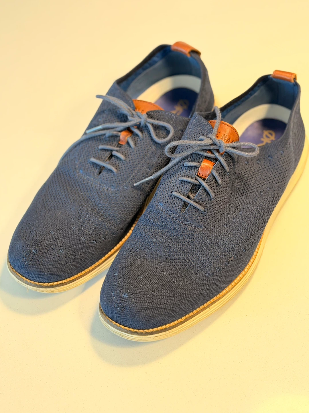 Cole Haan OriginalGrand Navy Knit Shoes