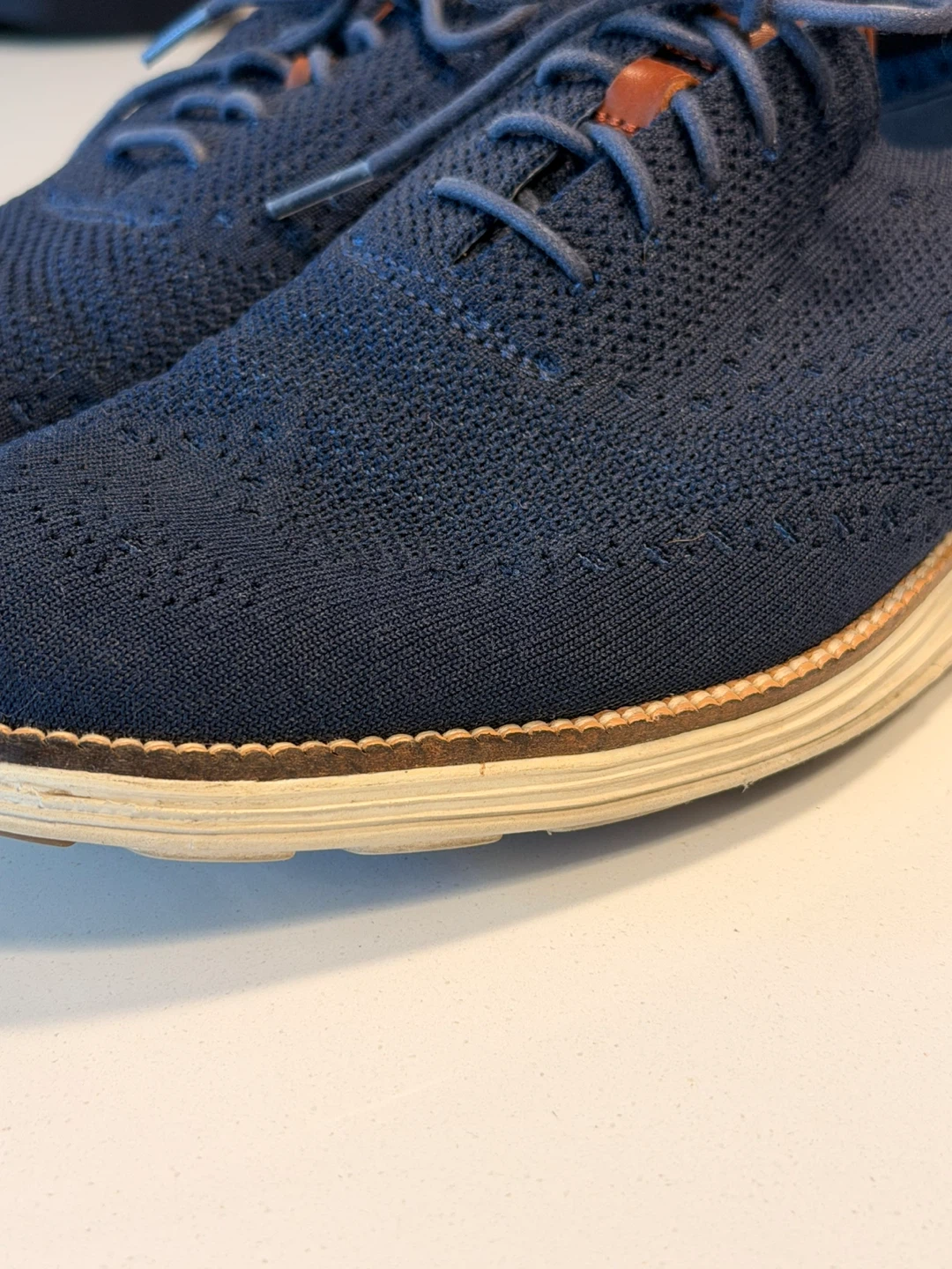 Cole Haan OriginalGrand Navy Knit Shoes - photo 2