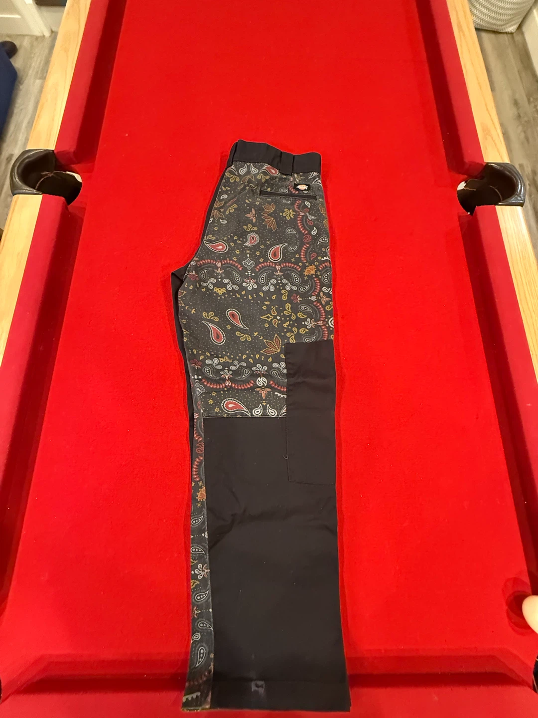 Dickies Regular Fit Paisley Patchwork Trousers - photo 2