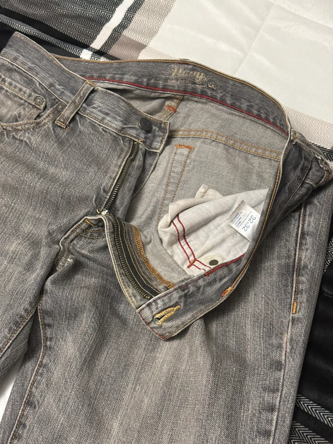 Old Navy Grey Denim Jeans 32x32 - photo 5