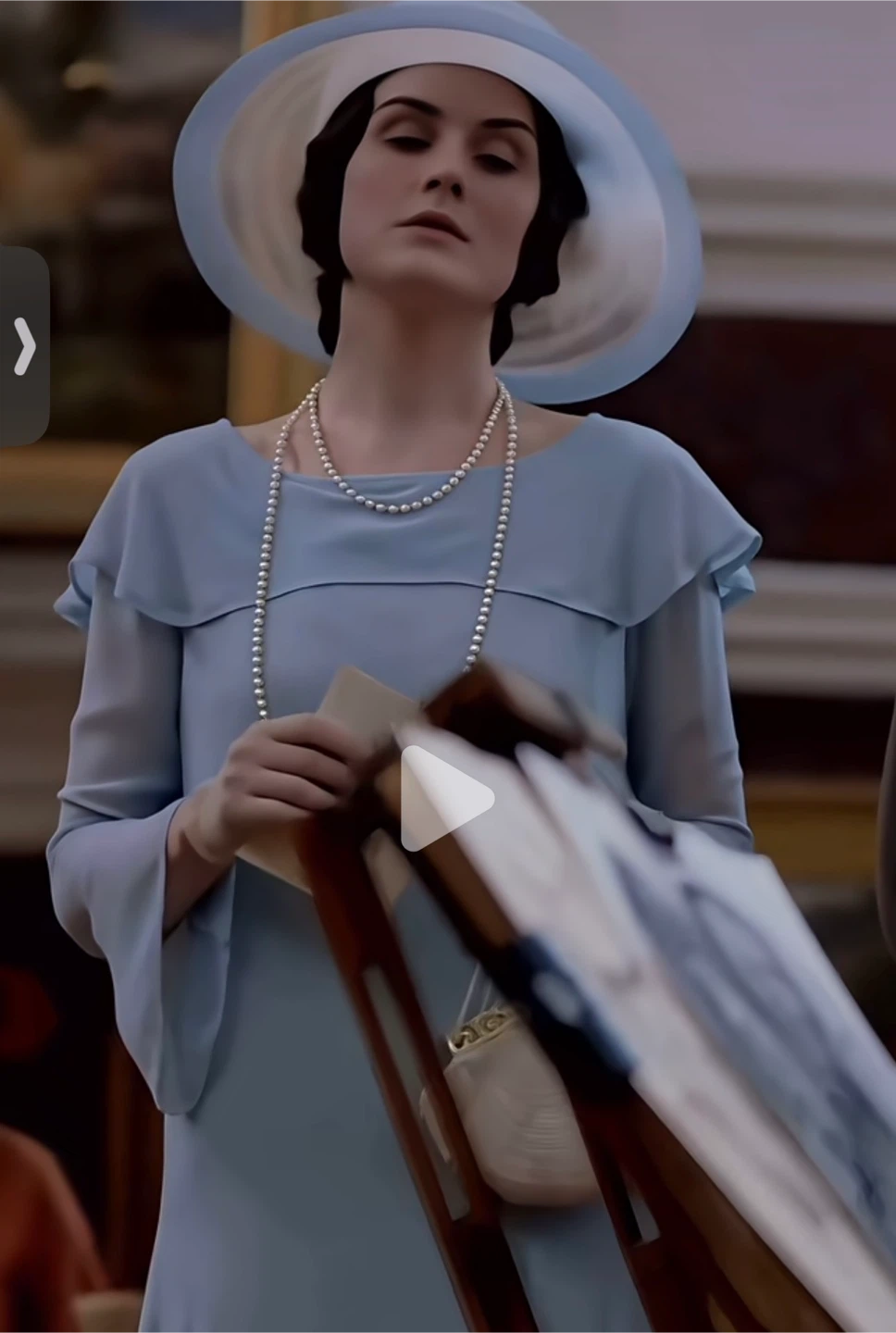 Blue Sheer Heiress / Rich heiress Dress