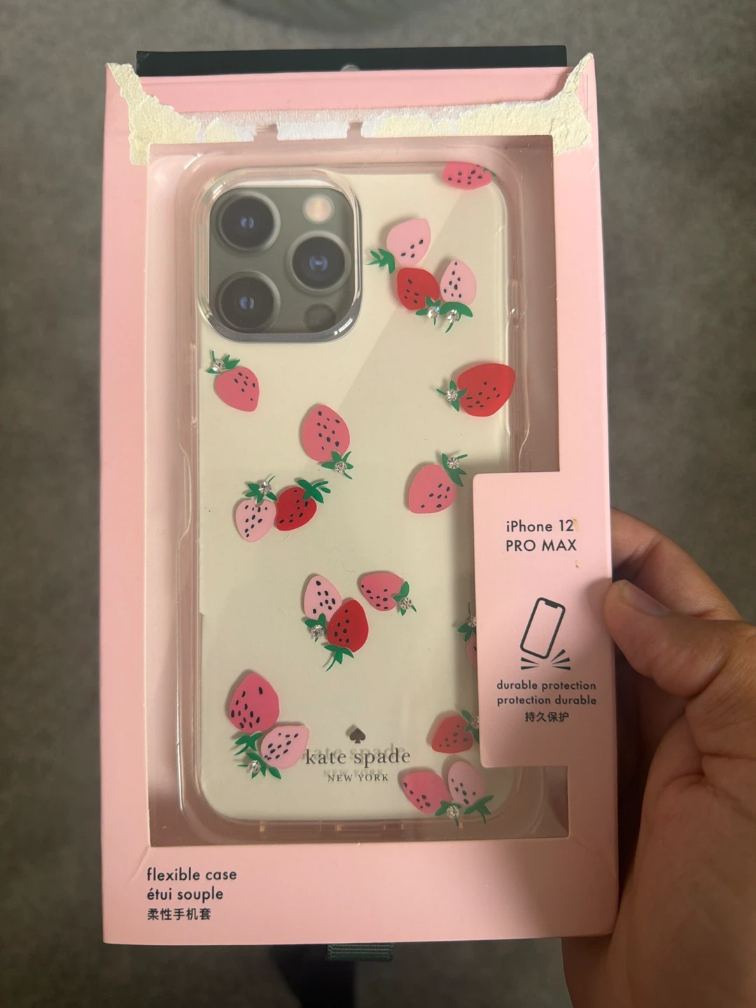 Kate Spade iPhone 12 Pro Max Strawberry Case