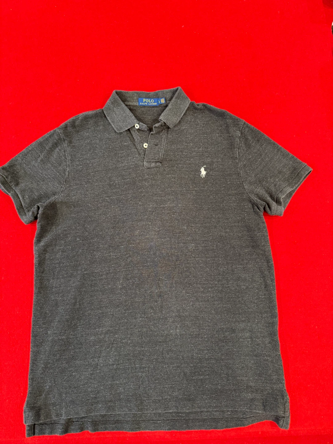 Polo Ralph Lauren grey polo shirt