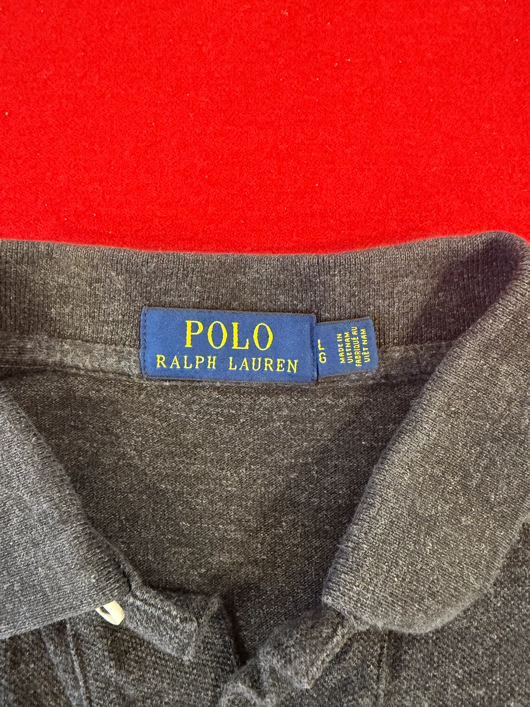 Polo Ralph Lauren grey polo shirt - photo 2