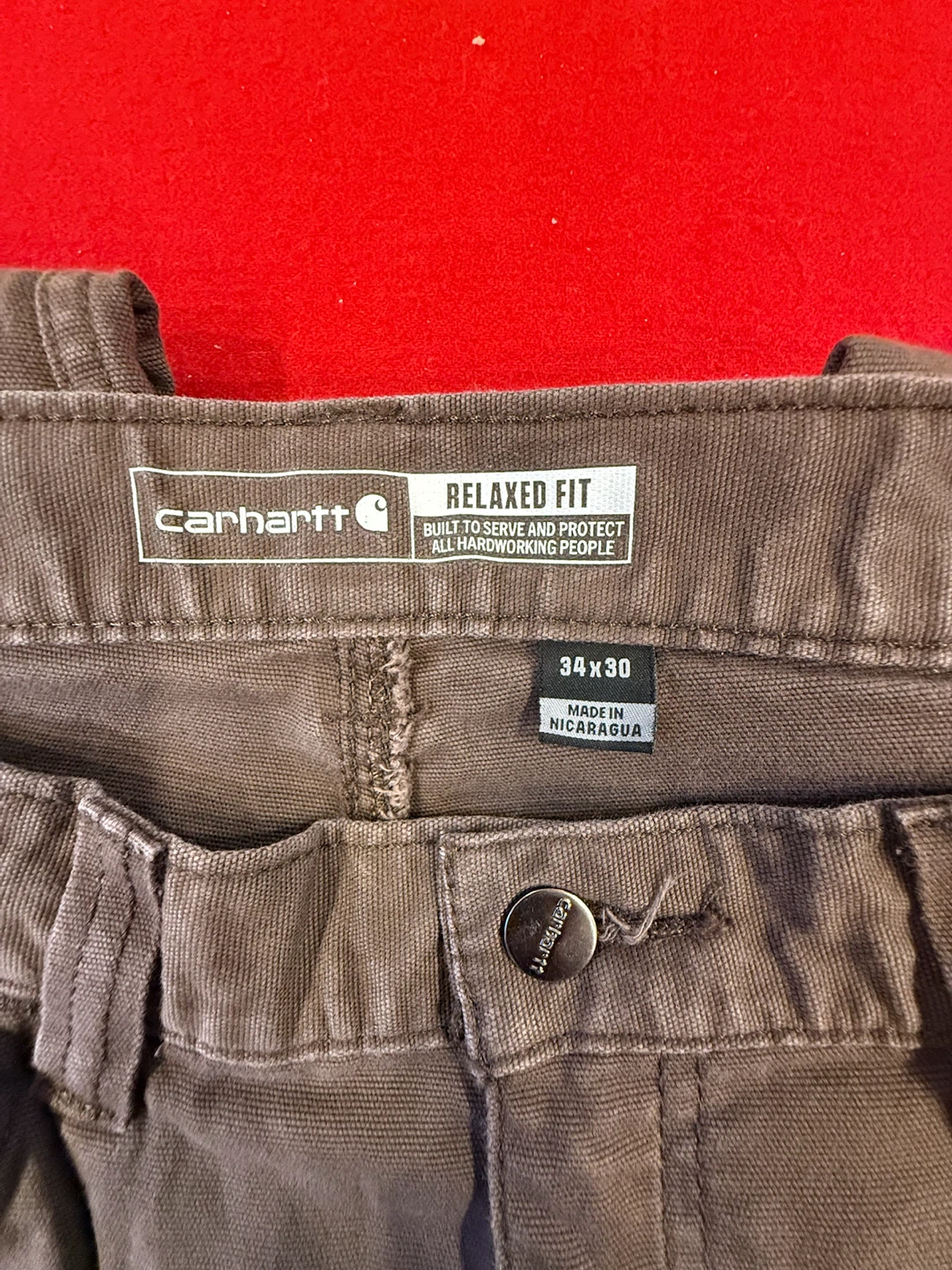 Carhartt Relaxed Fit Pants - photo 2