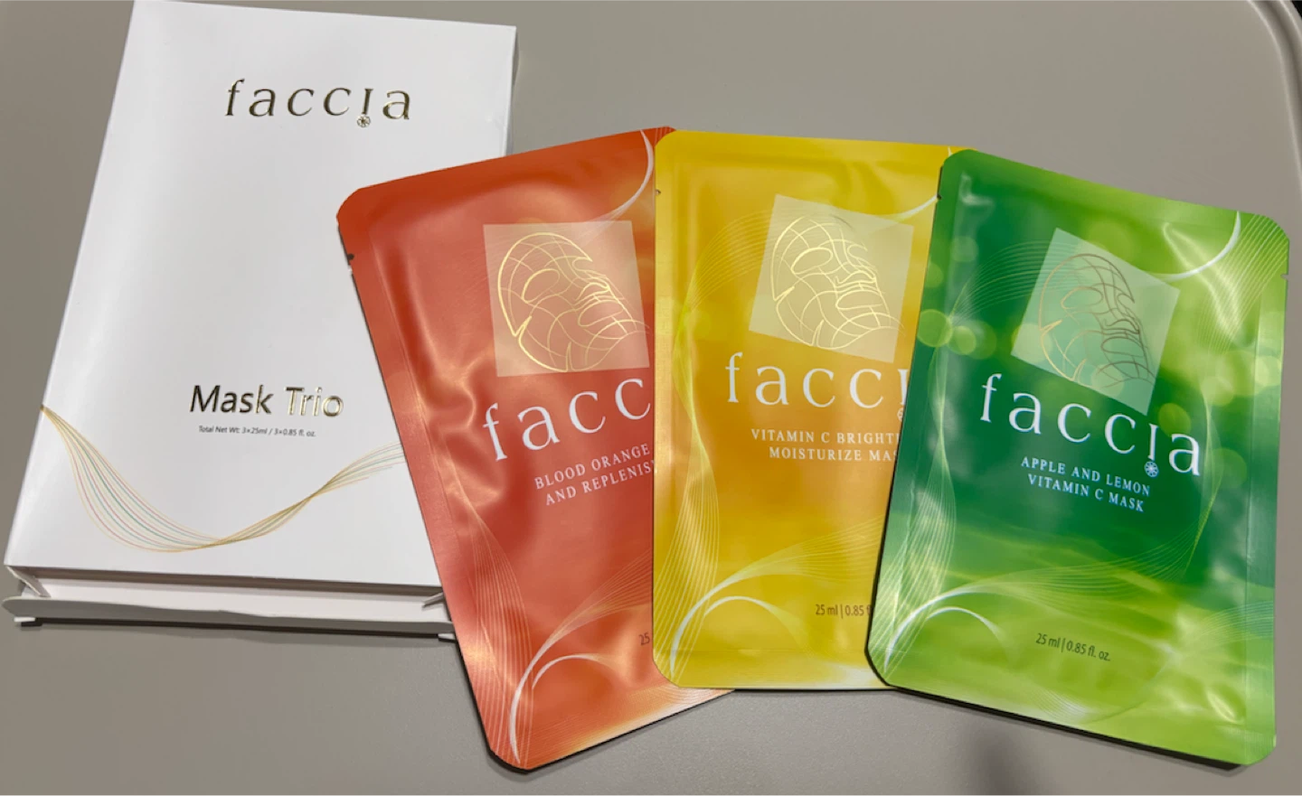 NEW-faccia Mask Trio Set