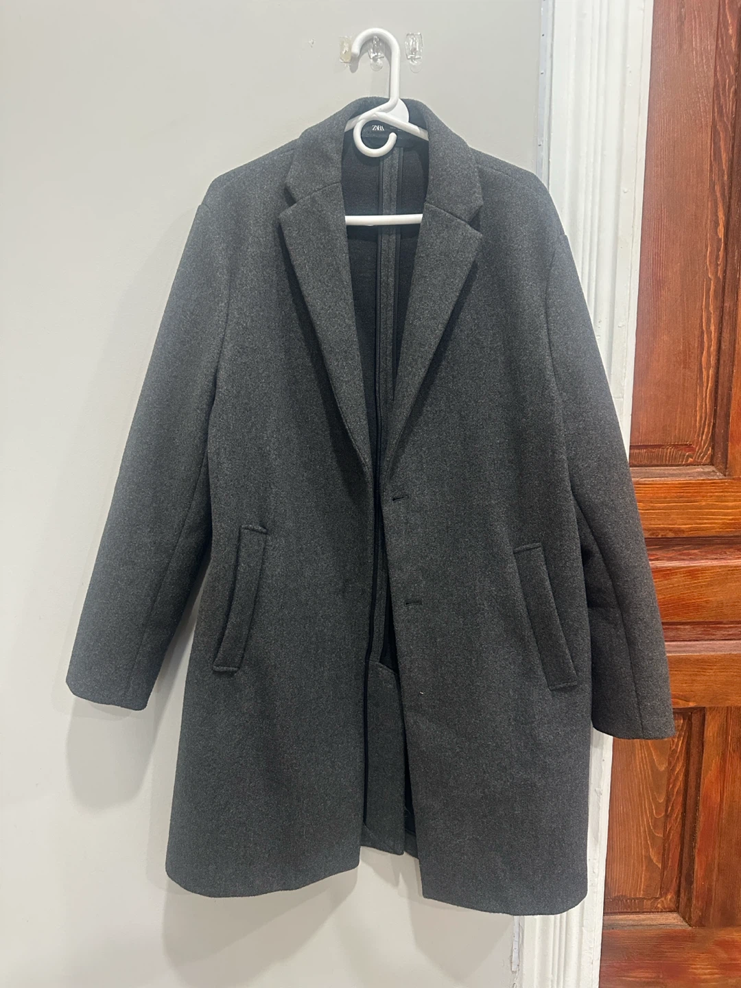 Zara 4 Way Coat - Gray - Size XL