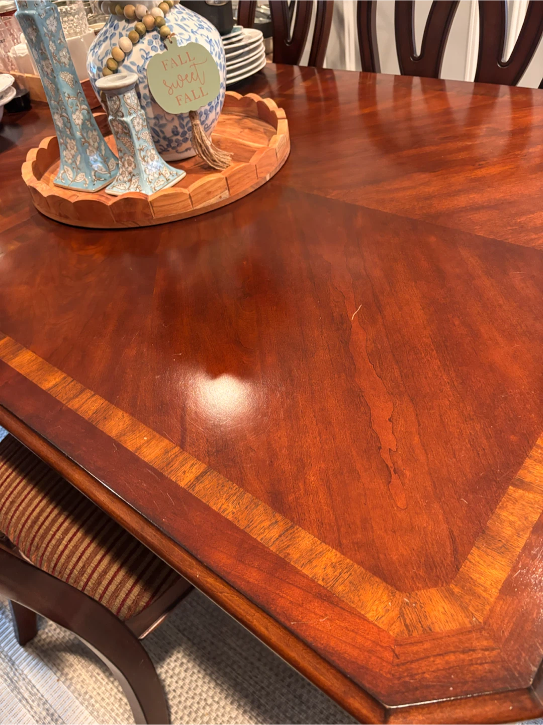 Formal Dining Table and Hutch Set - photo 3