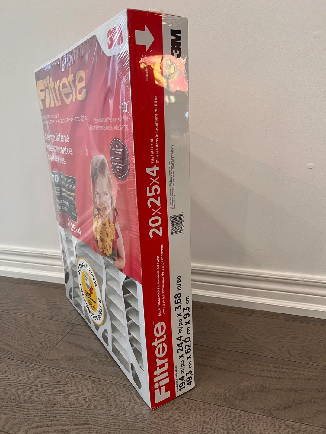 Filtrete Allergen Defense Air Filter 20x25x4 - photo 2