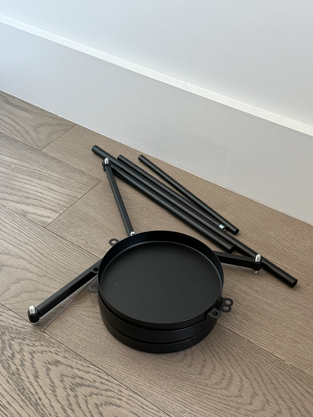 IKEA OLIVBLAD black plant stand - photo 2