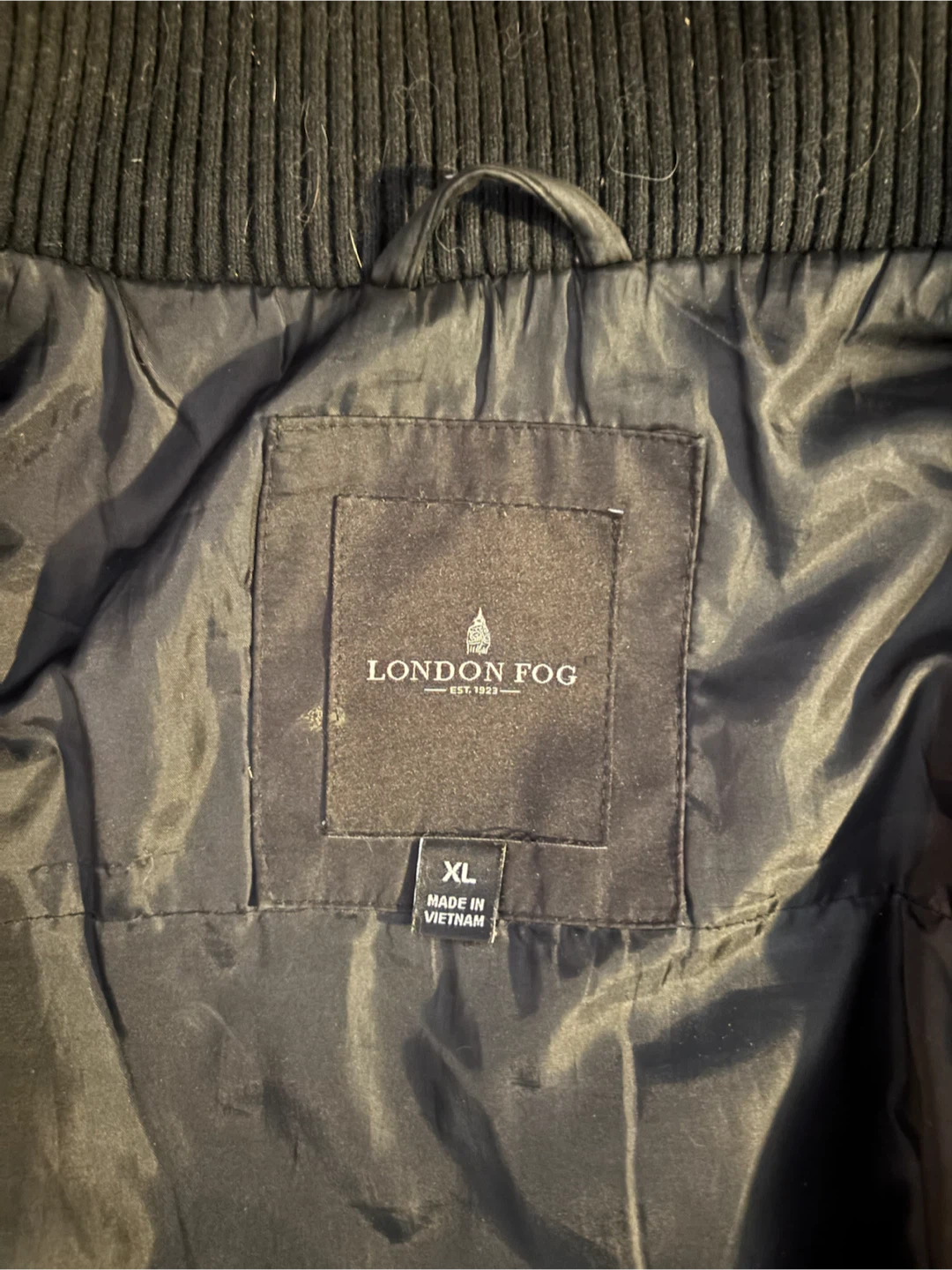 London Fog Black Winter Jacket