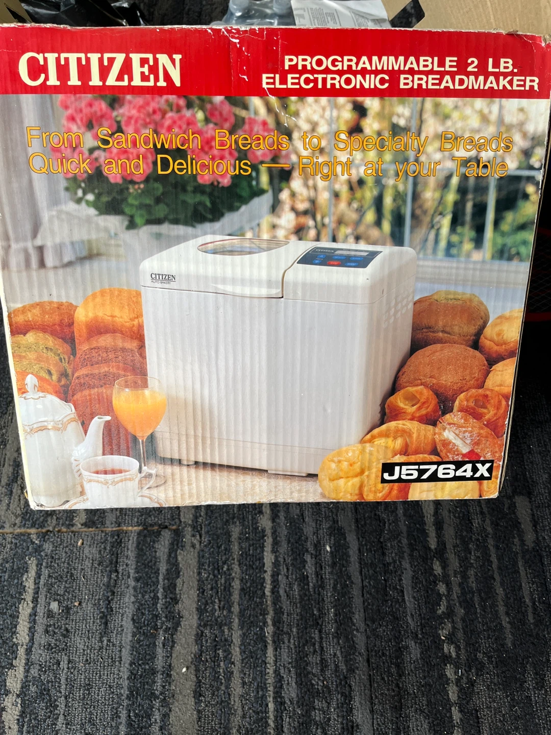 Brand New Citizen Electronic Auto Bakery Breadmaker 2 lb - photo 4