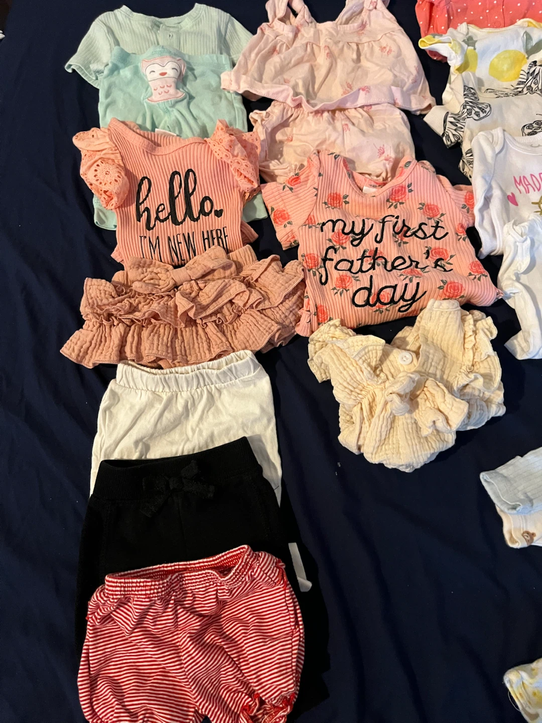 NEWBORN BABYGIRL CLOTHING BUNDLE - photo 3