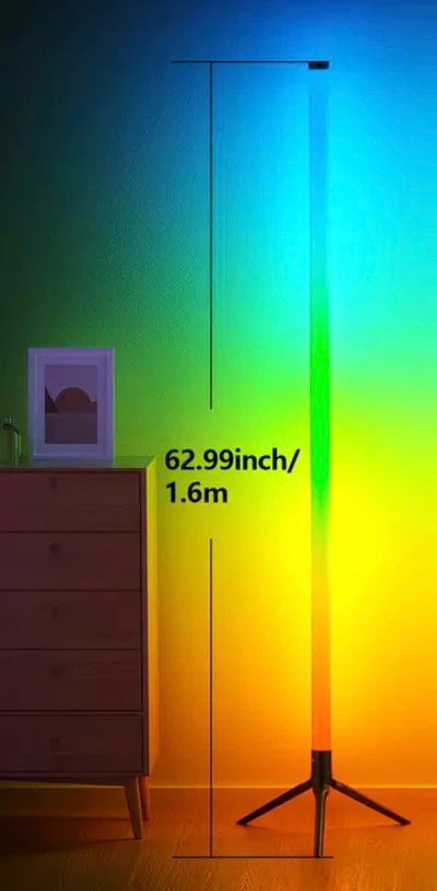 RGB LED Color-Changing Floor Lamp - photo 2