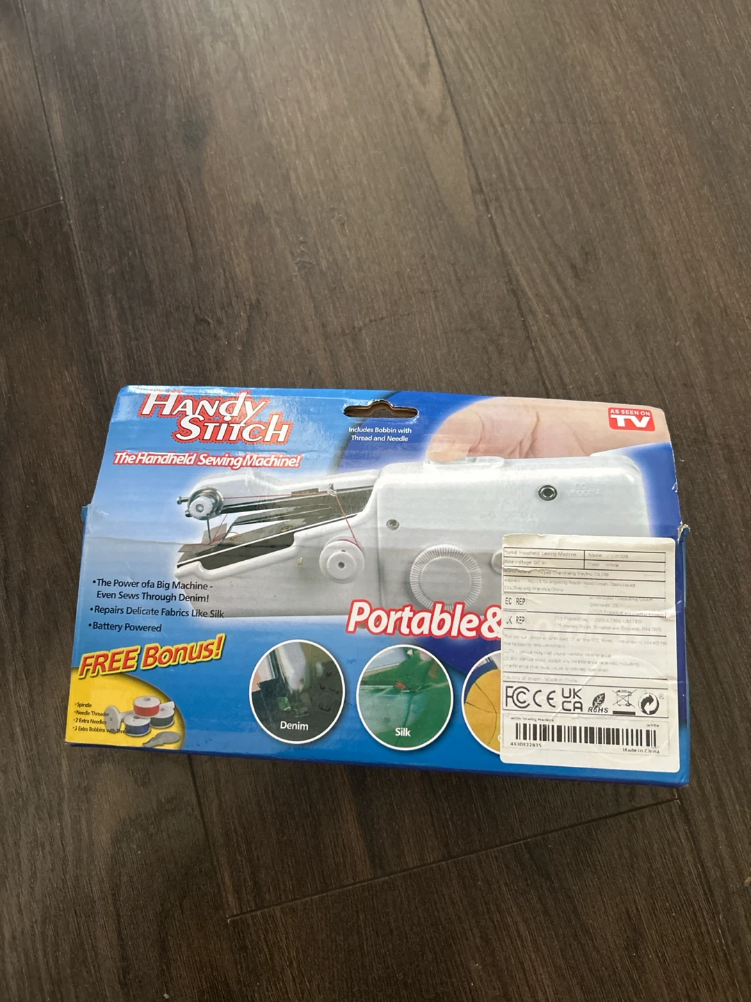 Handy Stitch Handheld Sewing Machine CS-101B - photo 2