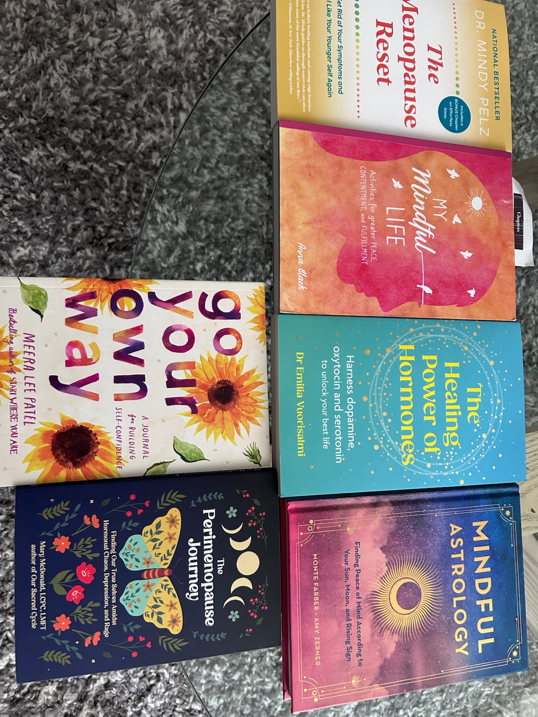 Collection of 5 Wellness and Self-Help Books