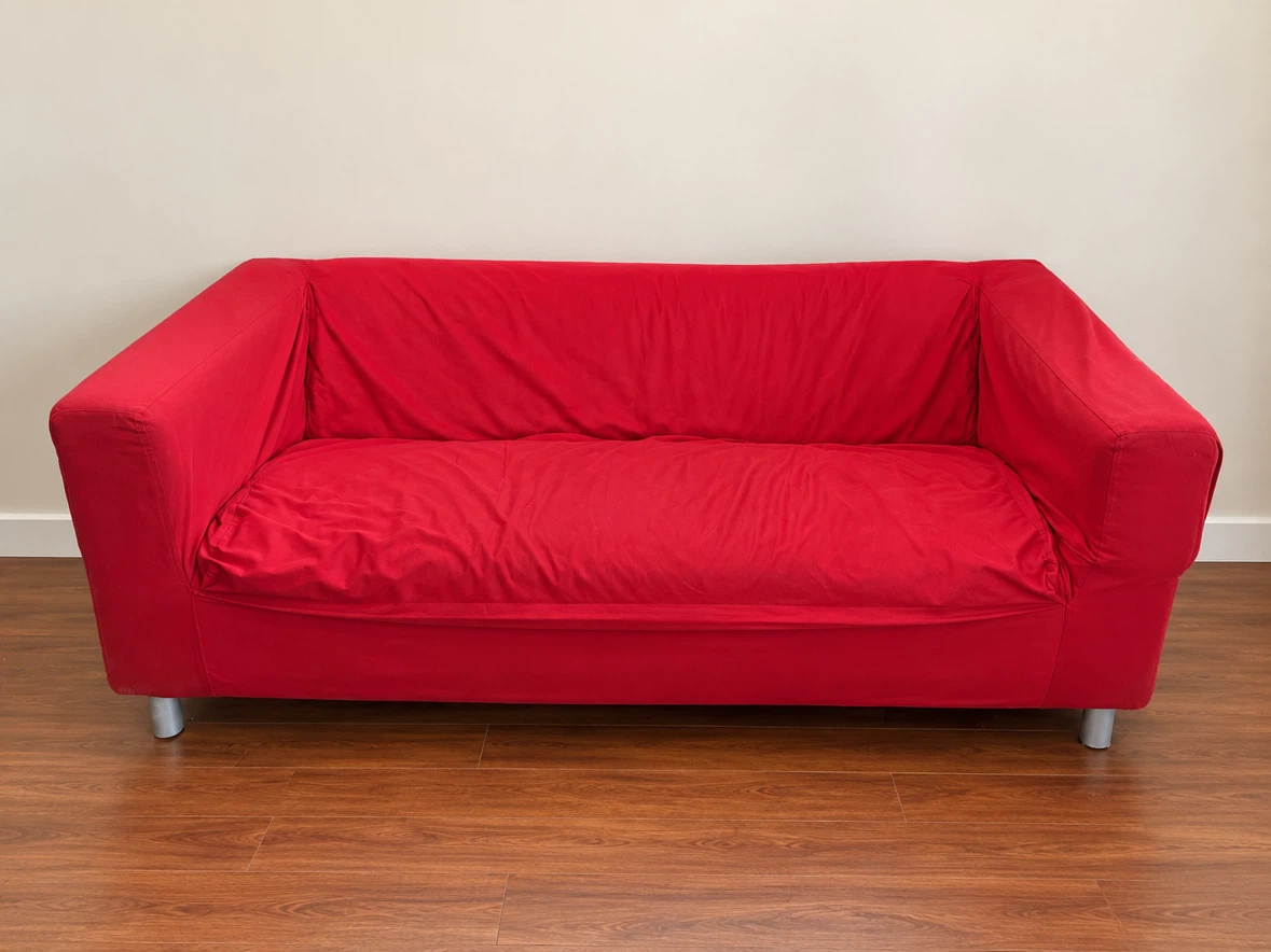 IKEA Klippan Loveseat with Extra Slipcover - photo 2