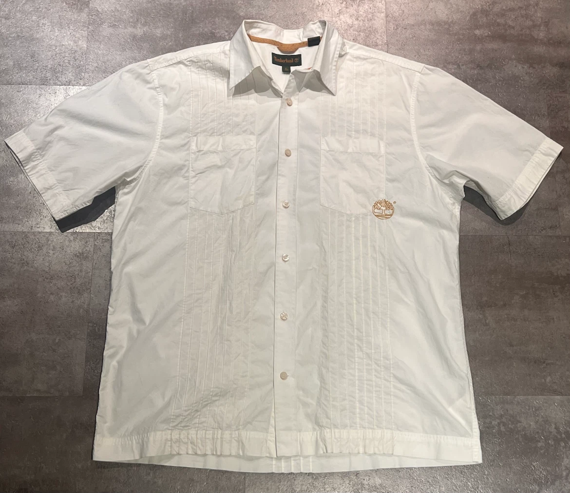 Timberland White S/S Shirt - XL