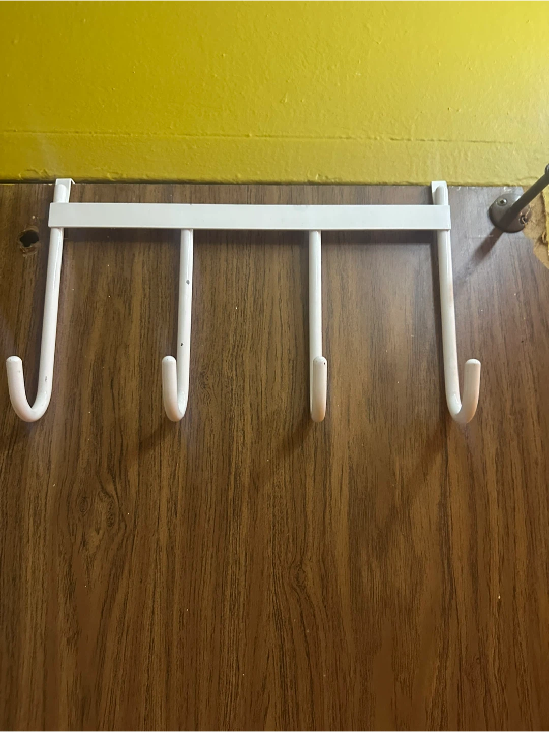 Over-the-Door Hook Rack and Two-Tier Wire Basket - photo 2