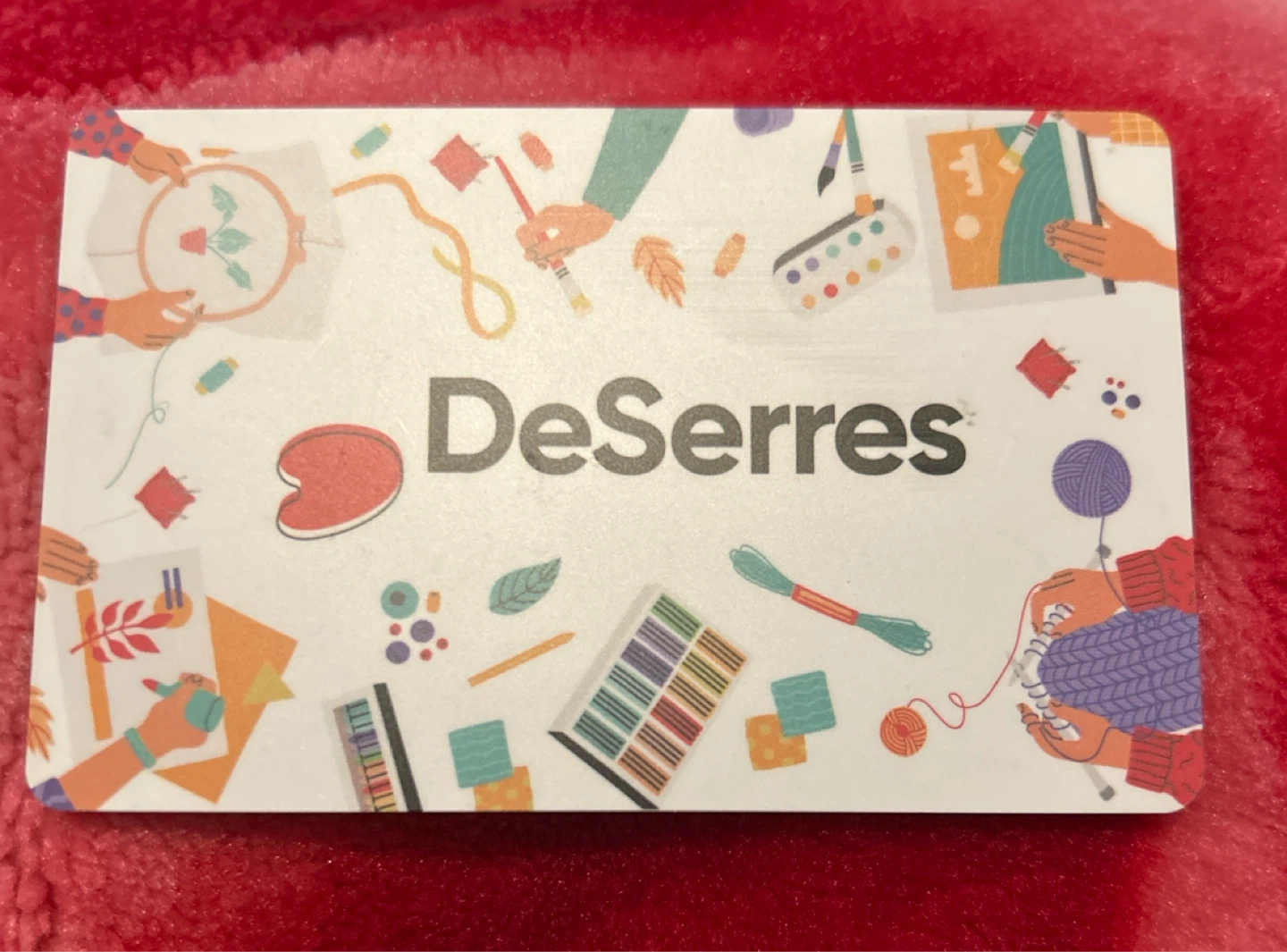 DeSerres gift card