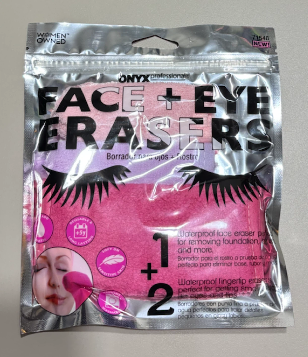 NEW-Onyx Professional Face and Eye Erasers 3-Piece Set