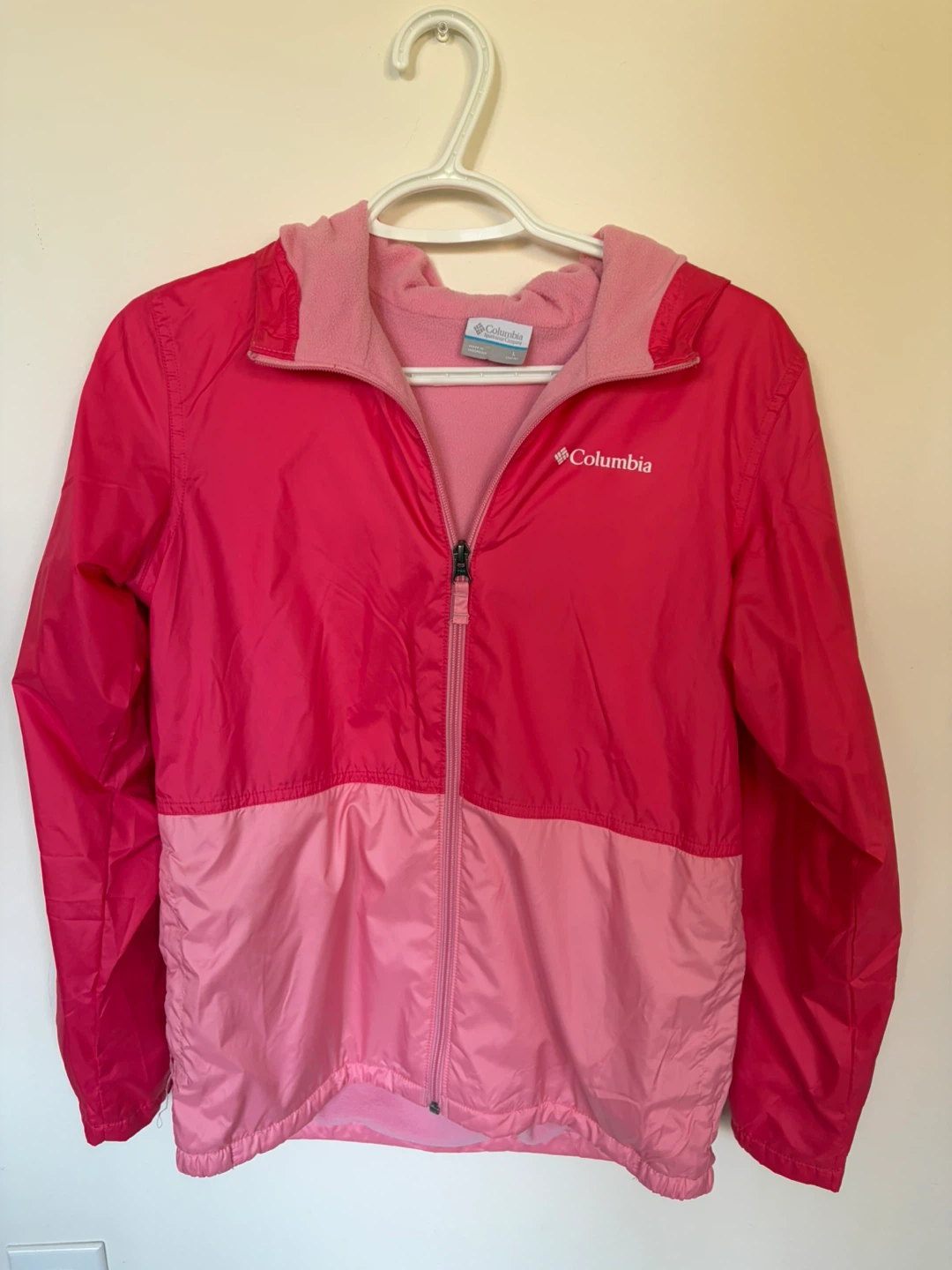 Girl Fleeced Lined Jacket Size L (14-16)