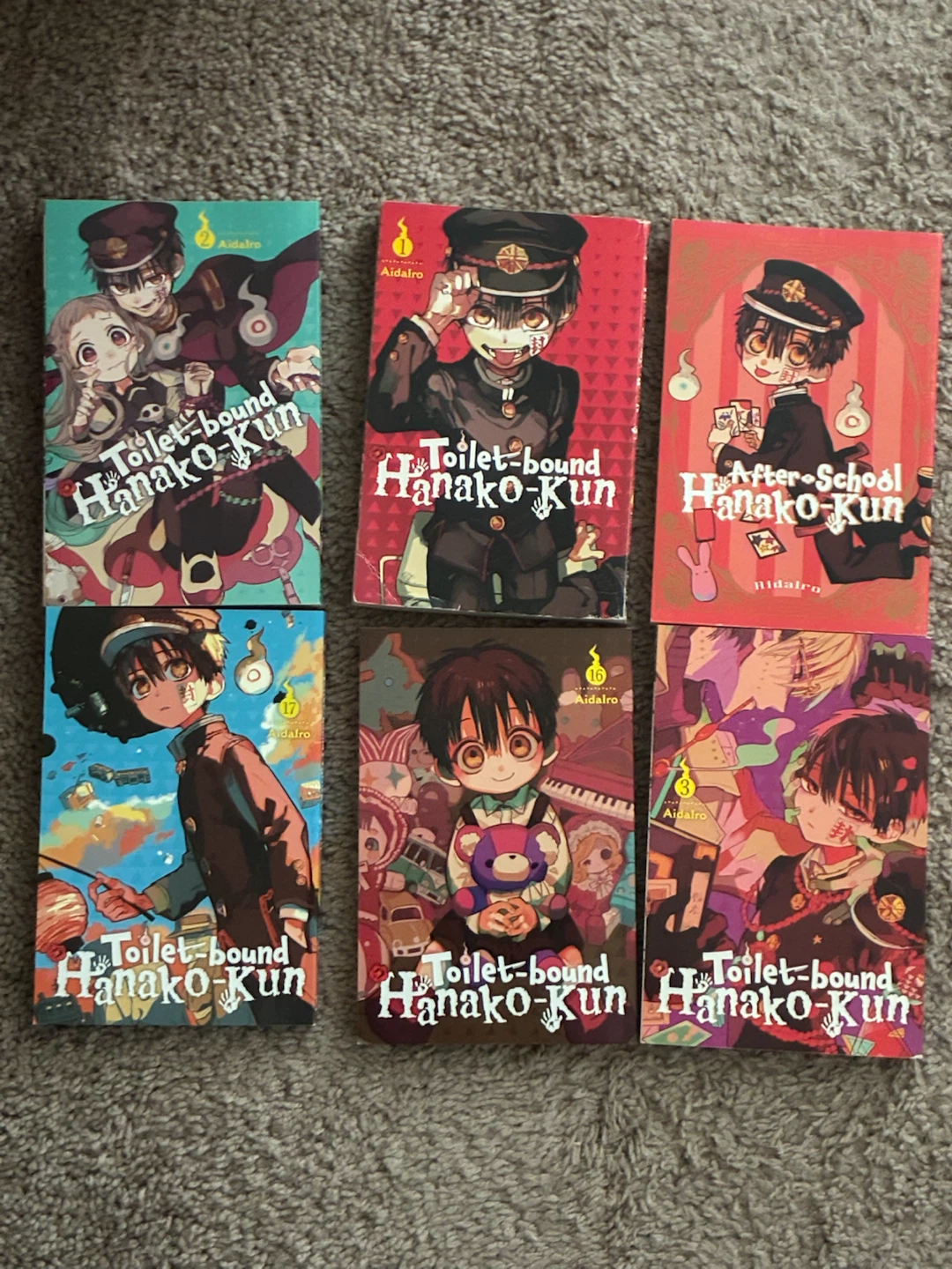 Toilet-Bound Hanako-Kun Manga Collection (6 Volumes)