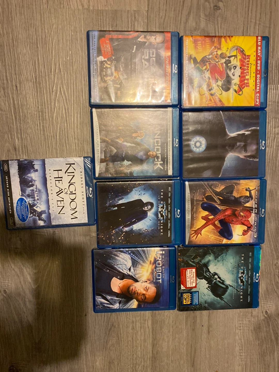 Collection of 9 Assorted Blu-ray Movies