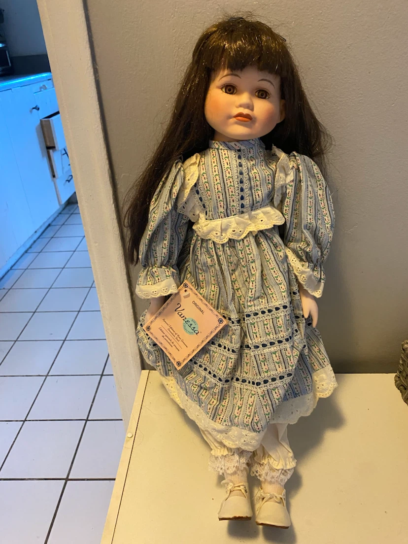 Vanessa Doll Collection Porcelain Doll