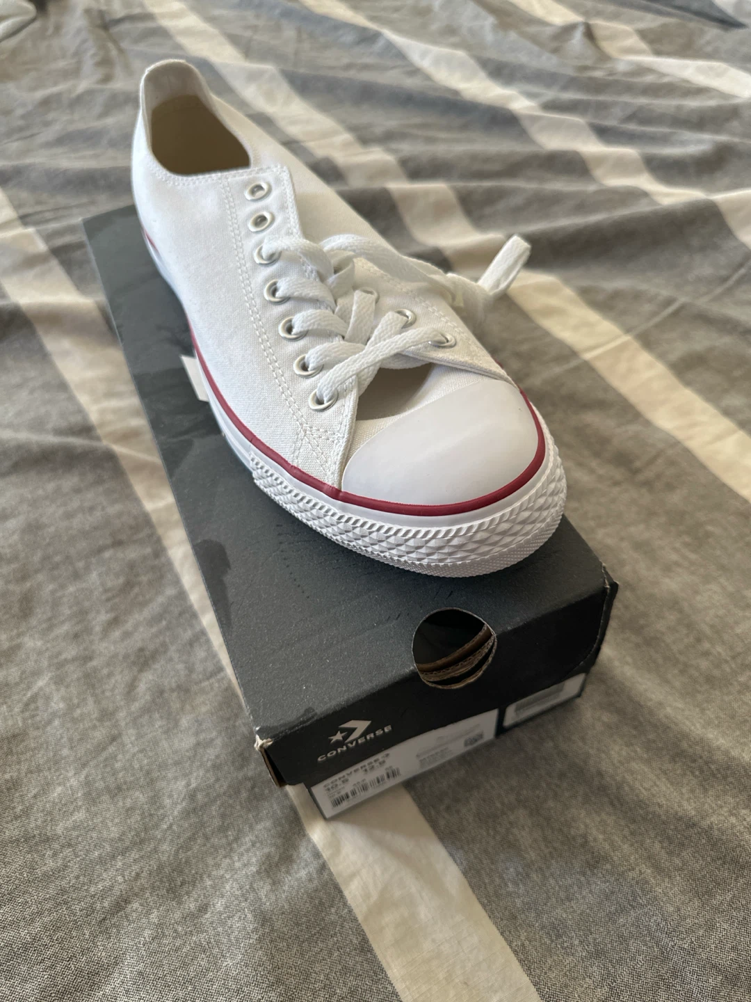 Converse All Star Ox Optical White Sneakers - photo 3
