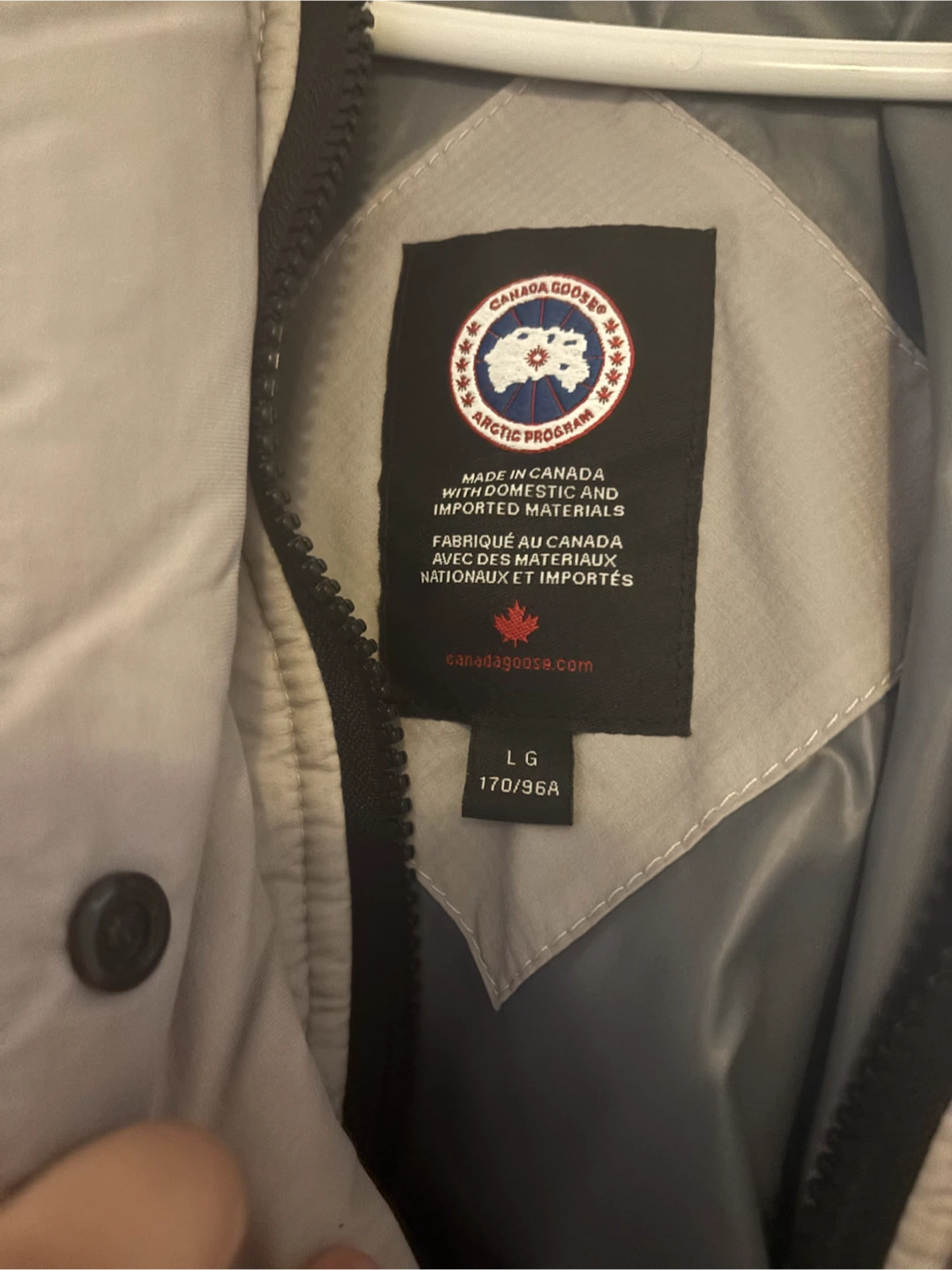 Canada Goose Alliston Packable Jacket (Size L/Limestone) - photo 2