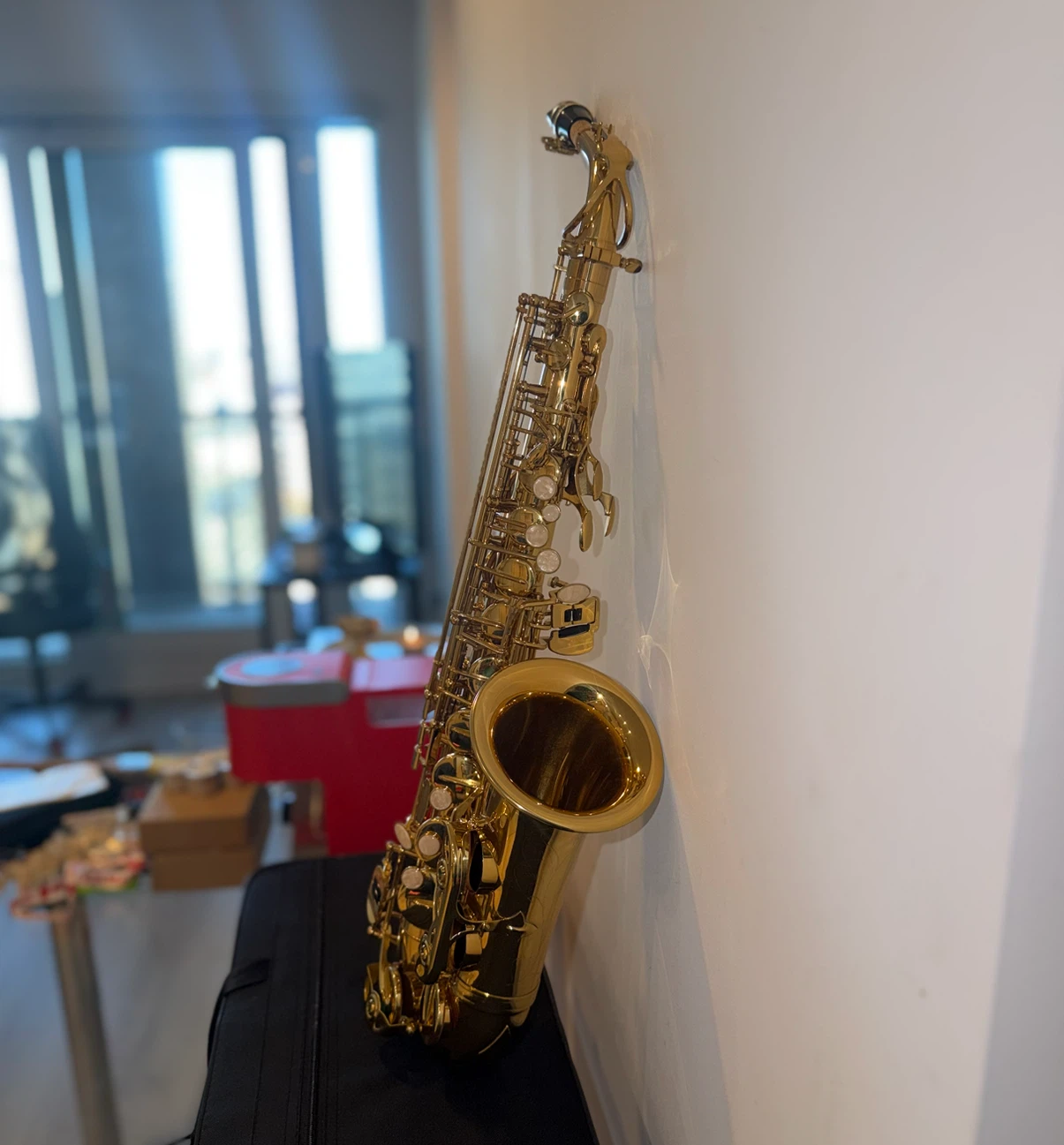 Alto Saxophone with Carrying Case and Accessories - photo 5