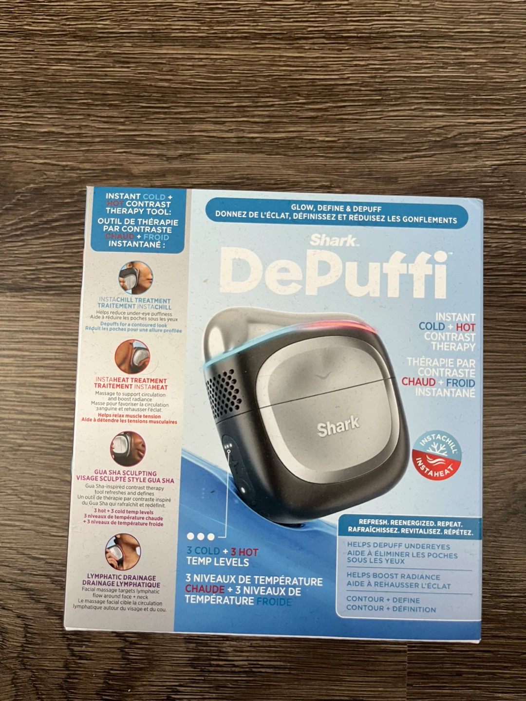 Shark DePuffi Instant Cold + Hot Contrast Therapy Tool - photo 2