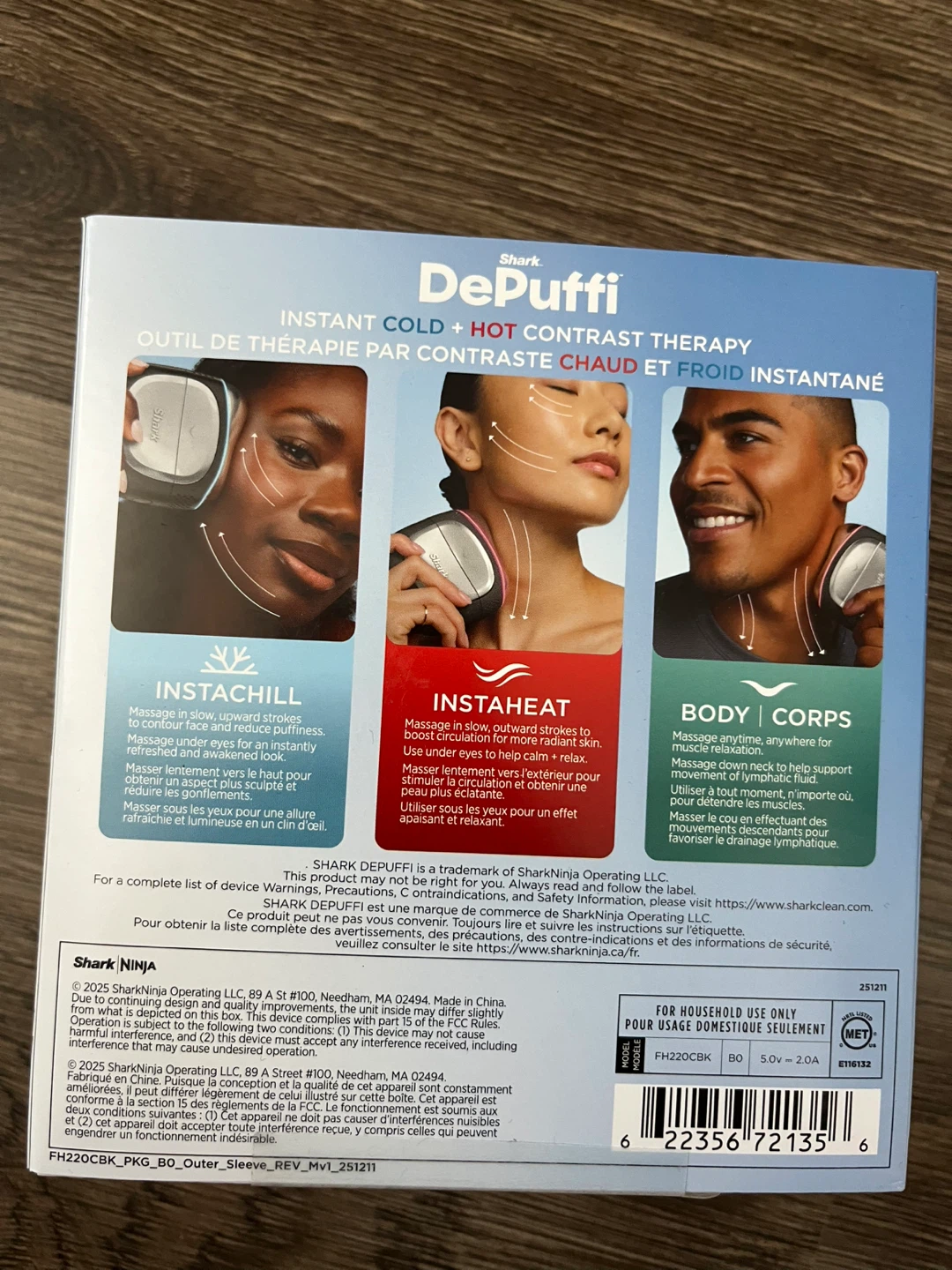Shark DePuffi Instant Cold + Hot Contrast Therapy Tool - photo 4