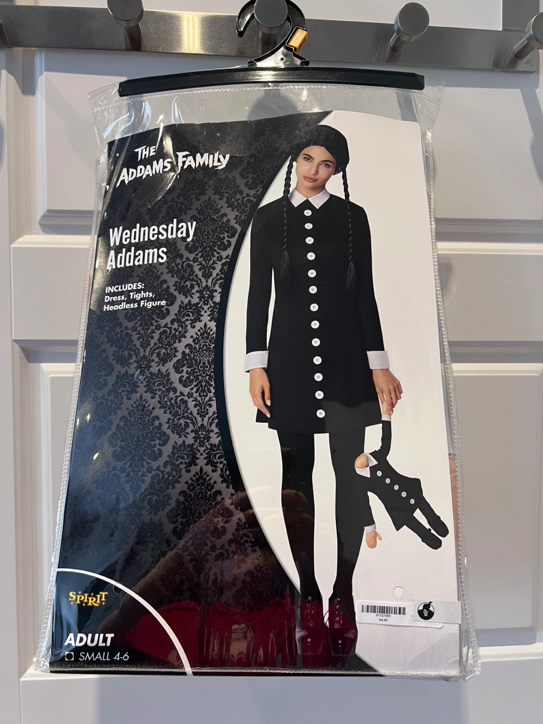 Spirit Halloween Wednesday Addams Adult Costume - photo 2