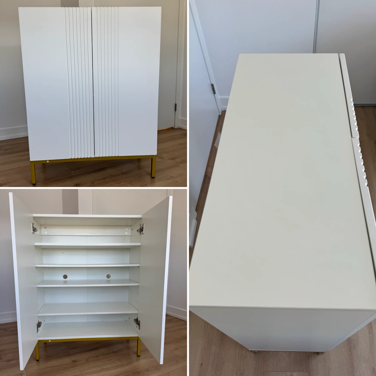 Storage cabinet white
