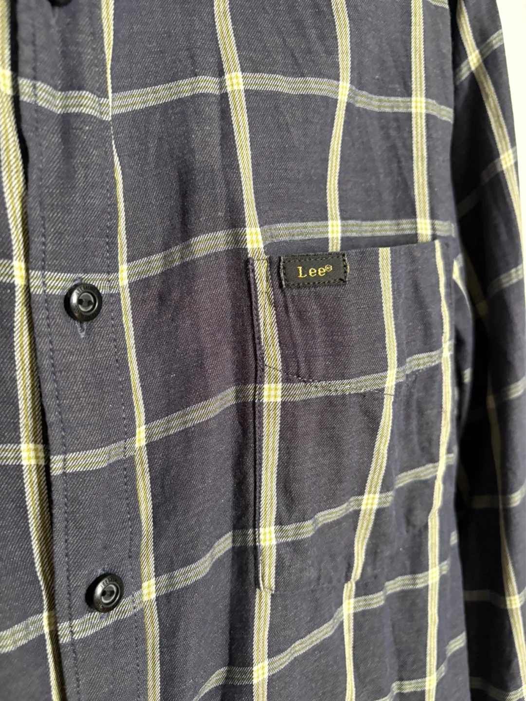 Lee Plaid Slim Fit Long Sleeve Shirt - photo 5