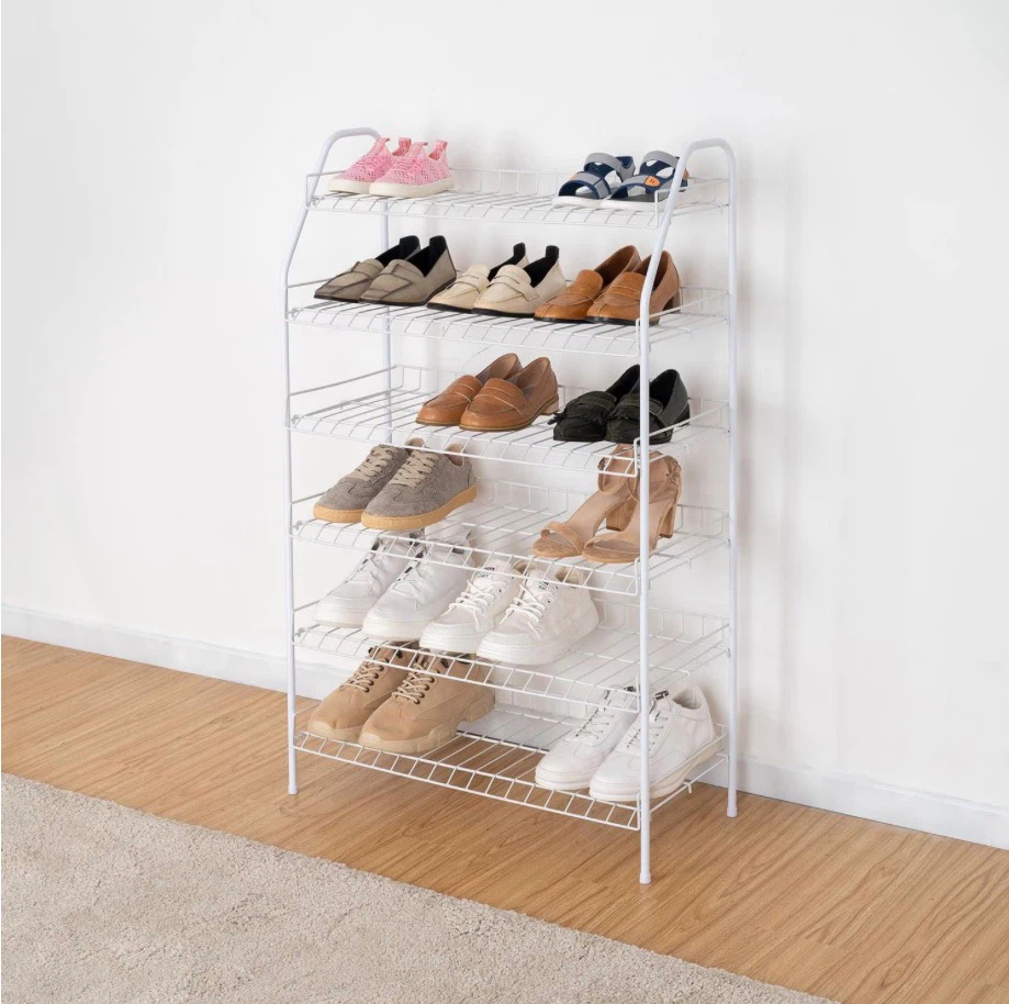 6-Tier Metal Shoe Rack - photo 2