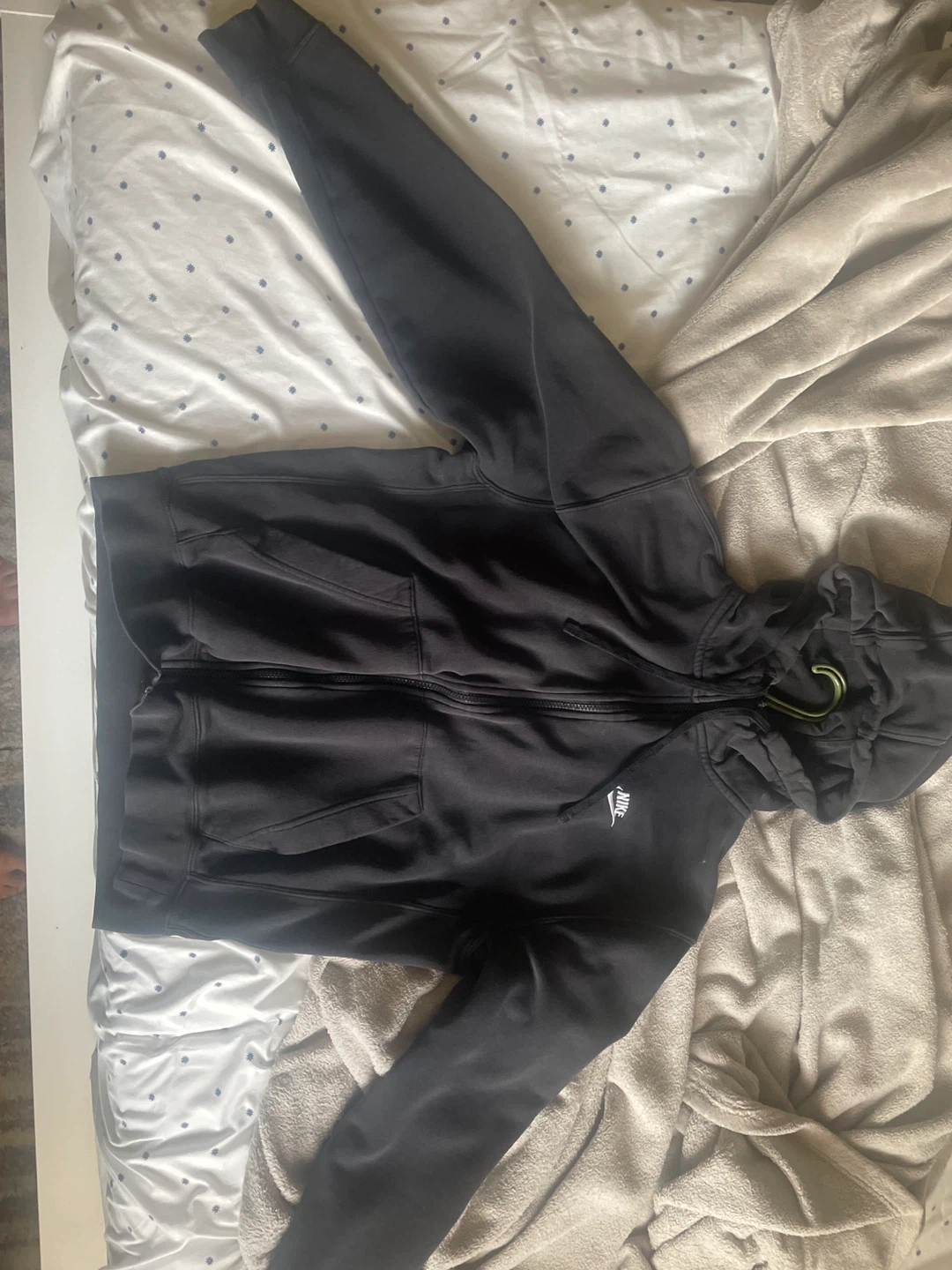 Black Nike Full-Zip Hoodie