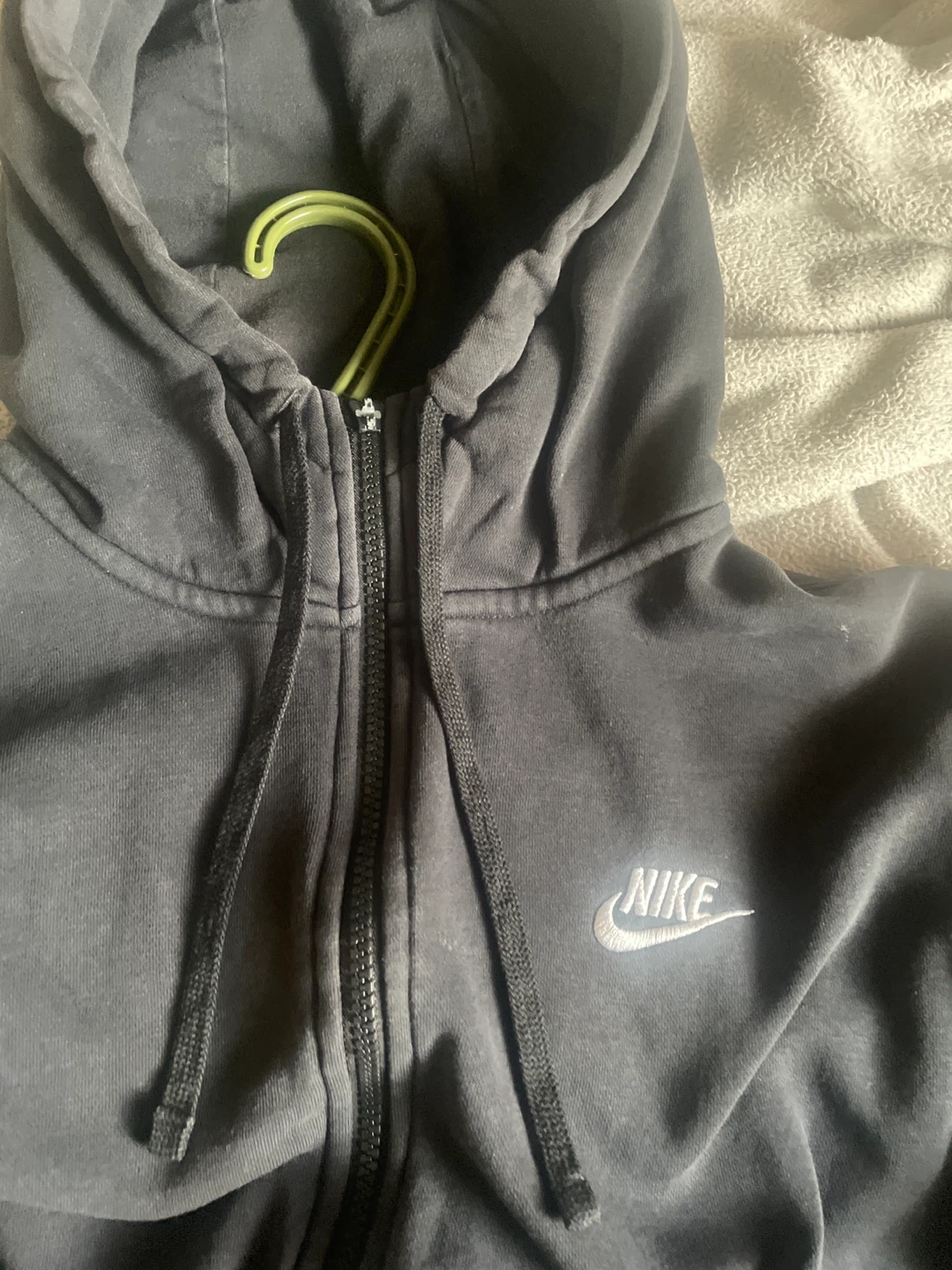 Black Nike Full-Zip Hoodie - photo 2
