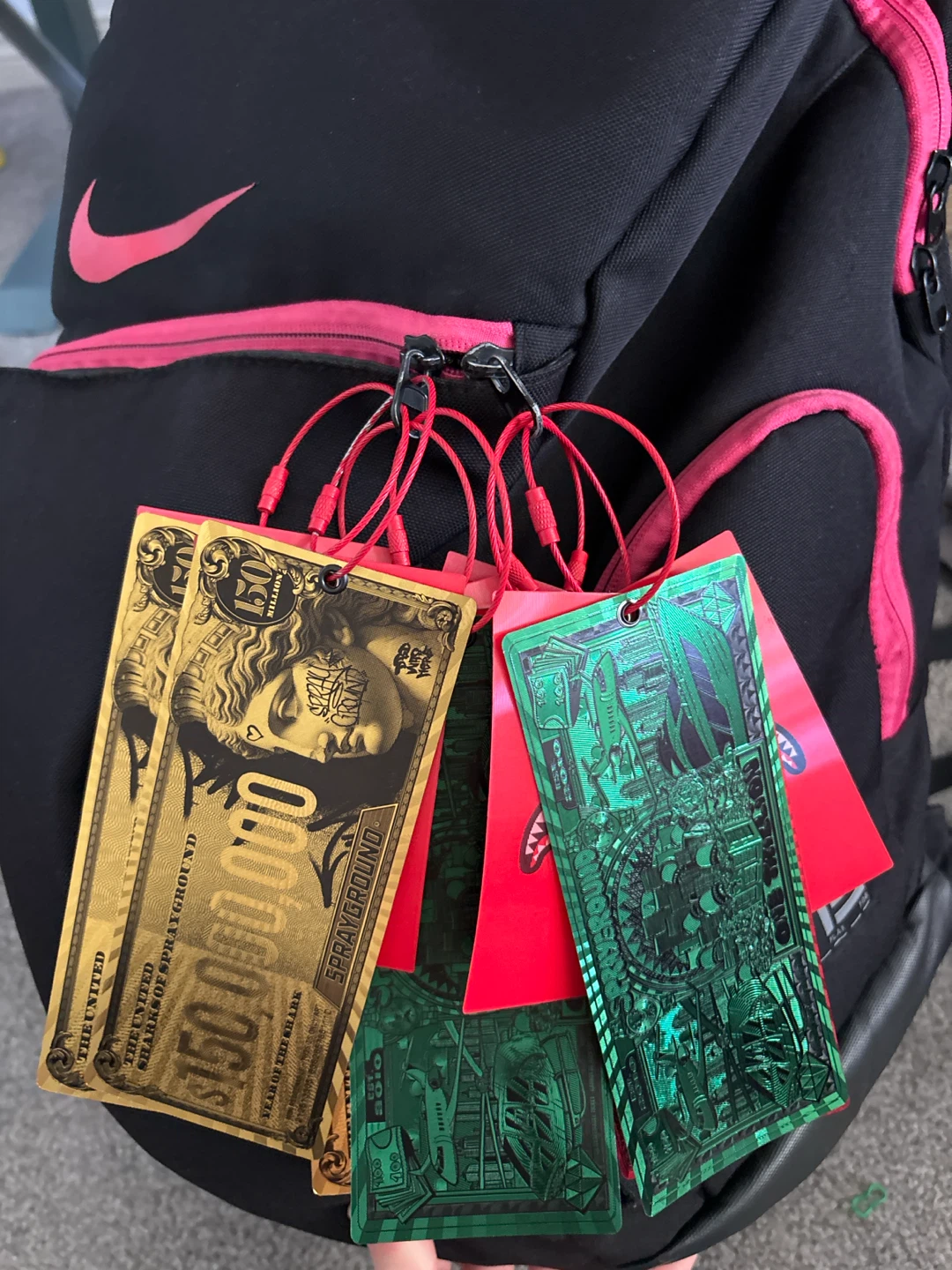 Sprayground Backpack Tags
