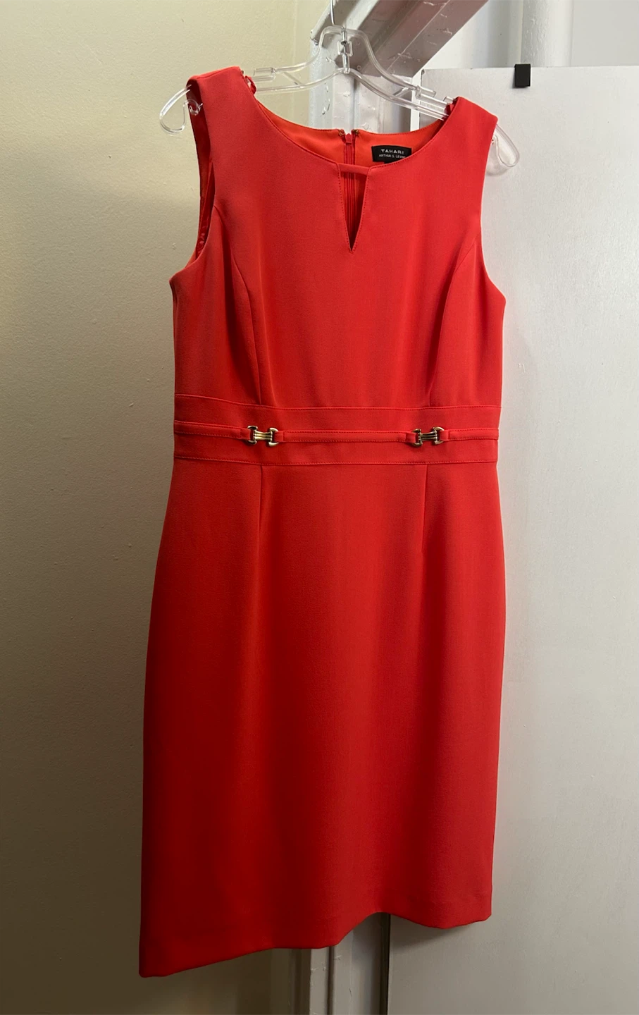 Tahari Arthur S. Levine red Dress